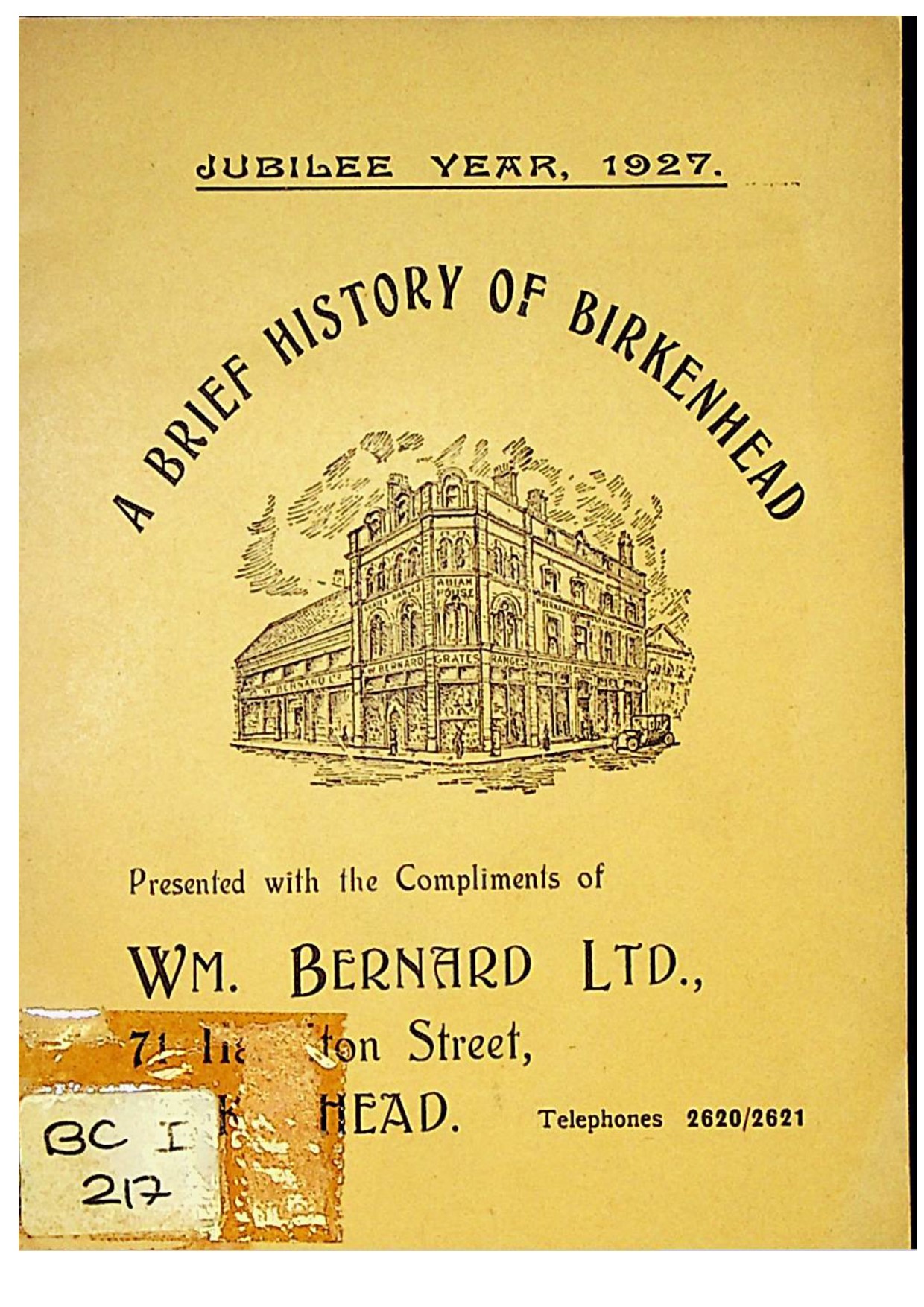 Title details for A Brief History of Birkenhead by Wirral Libraries - Available